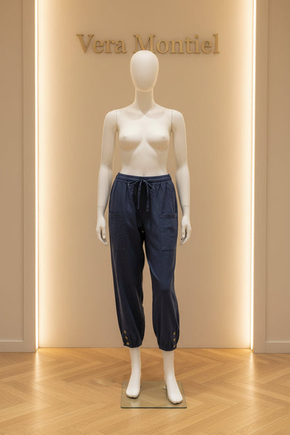 PANTALONI DI LINO | Vera Montiel