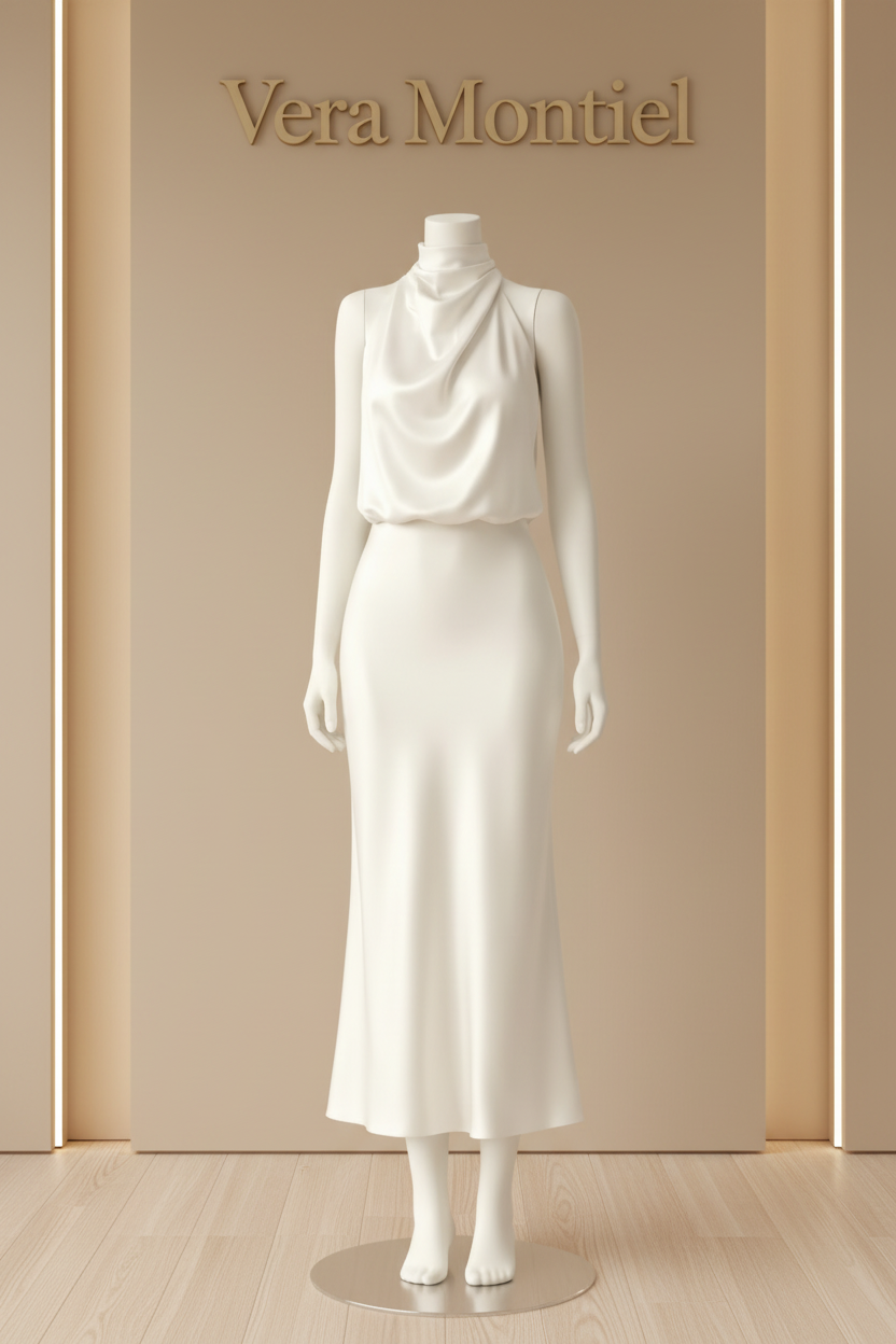 VESTITO HALTER | Vera Montiel
