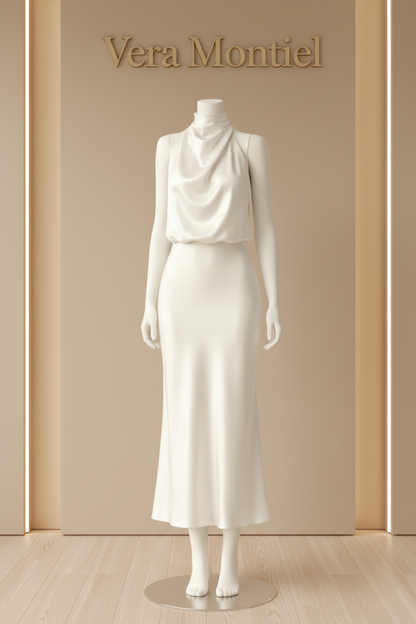 VESTITO HALTER | Vera Montiel