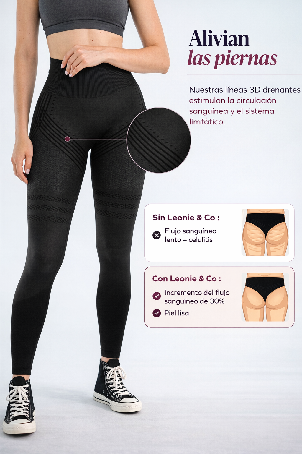 LEGGING DRENANTE 3D | Vera Montiel