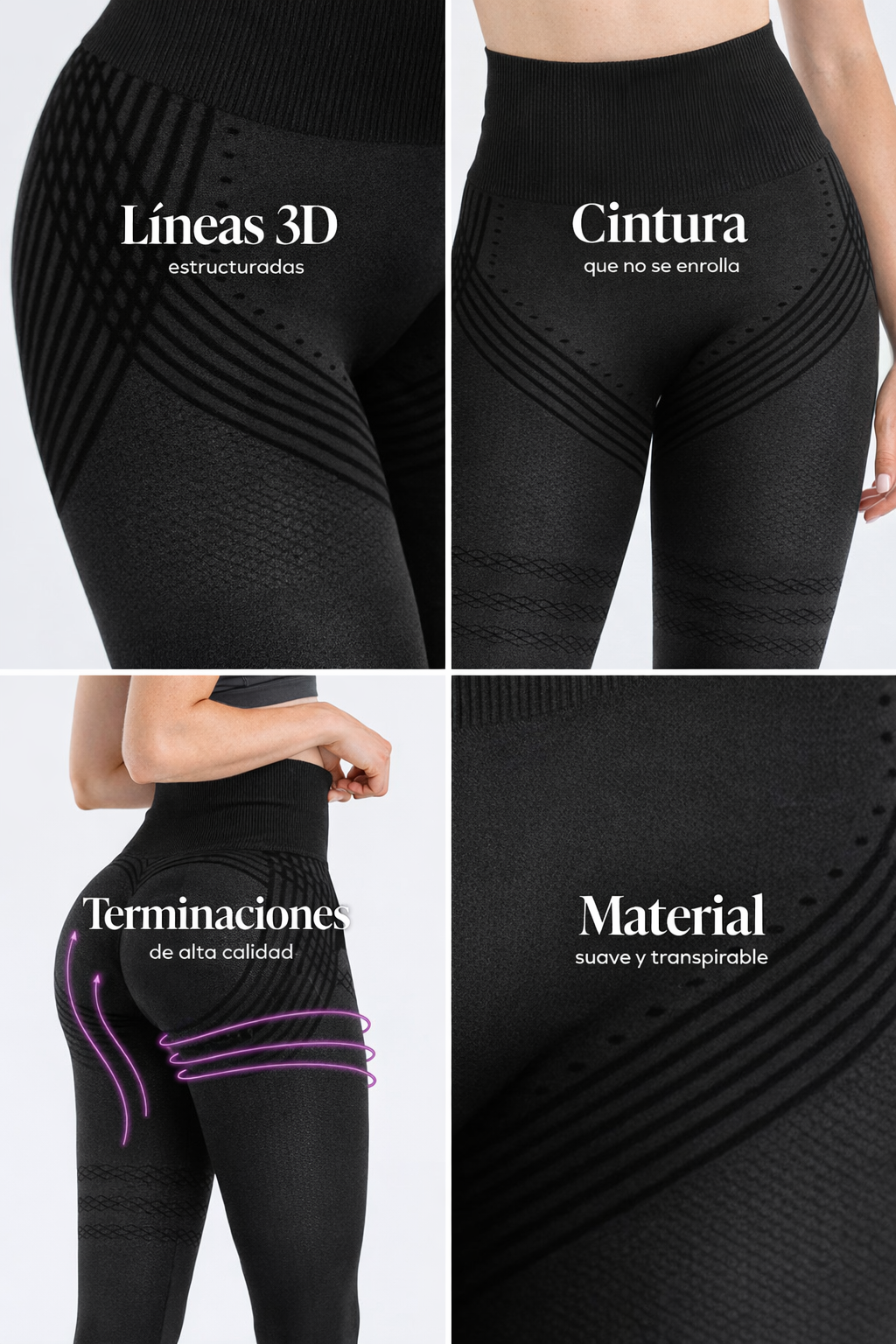 LEGGING DRENANTE 3D | Vera Montiel