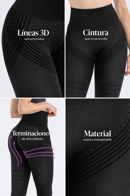 LEGGING DRENANTE 3D | Vera Montiel