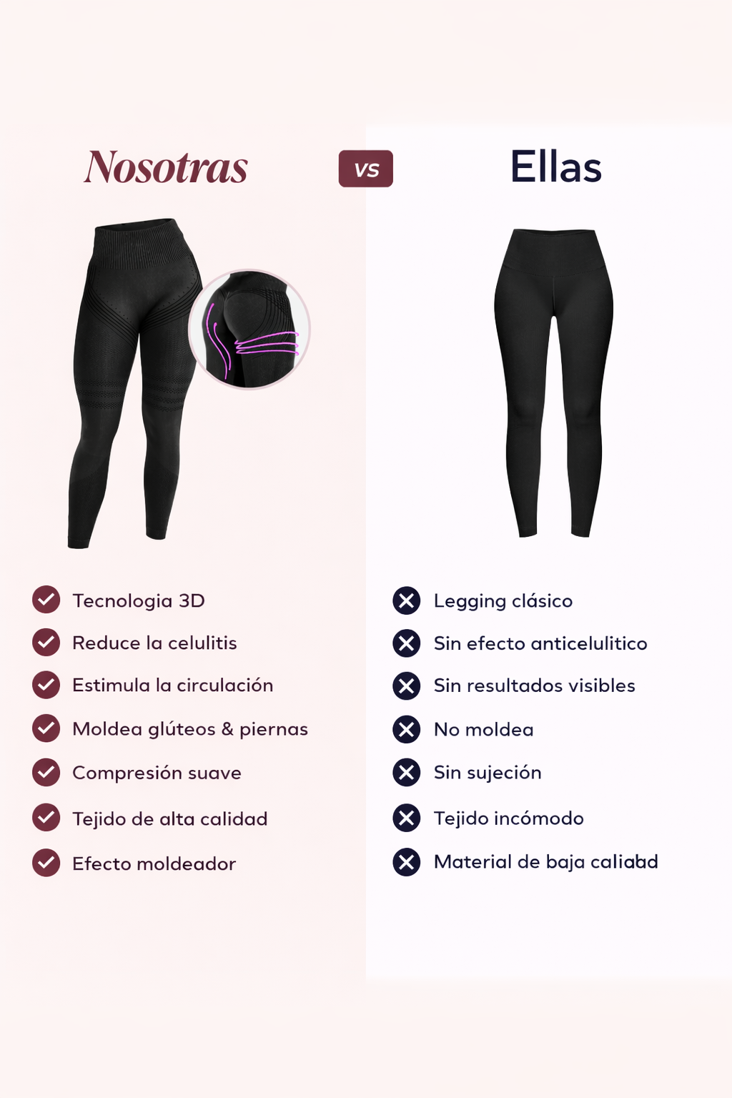 LEGGING DRENANTE 3D | Vera Montiel