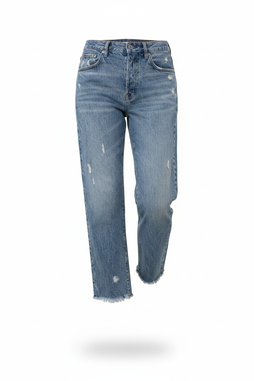 JEANS DRITTI CORTI | Vera Montiel