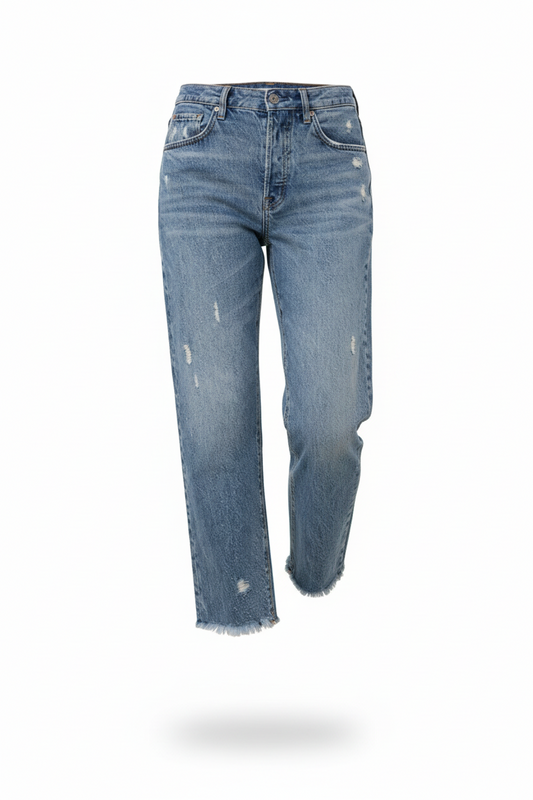 JEANS DRITTI CORTI | Vera Montiel