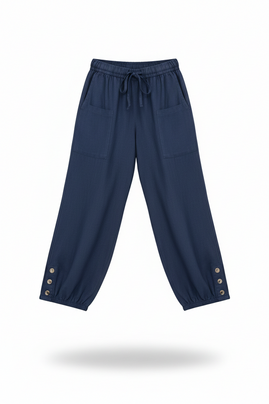 PANTALONI DI LINO | Vera Montiel