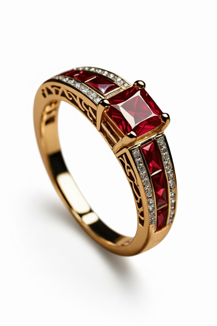 ANELLO RUBY | Vera Montiel