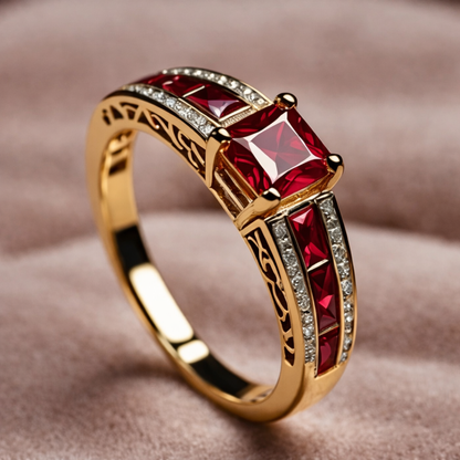 ANELLO RUBY | Vera Montiel