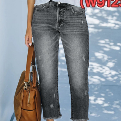 JEANS DRITTI CORTI | Vera Montiel