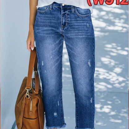 JEANS DRITTI CORTI | Vera Montiel