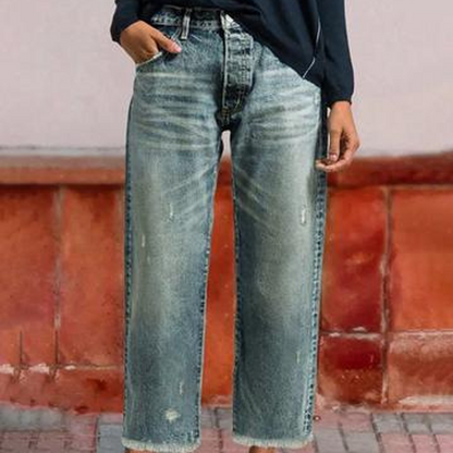 JEANS DRITTI CORTI | Vera Montiel